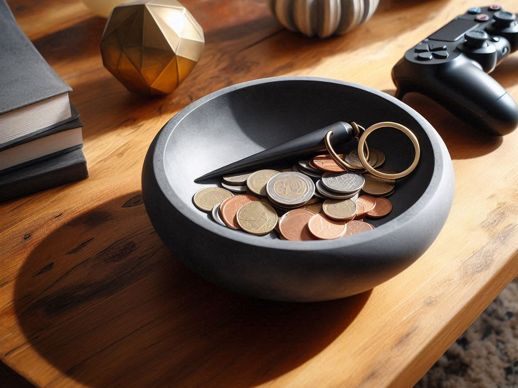'Two-Tone Catchall Tray by Deltaprints'